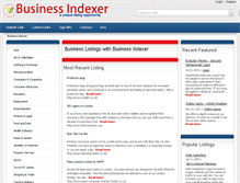 Tablet Screenshot of businessindexer.co.uk